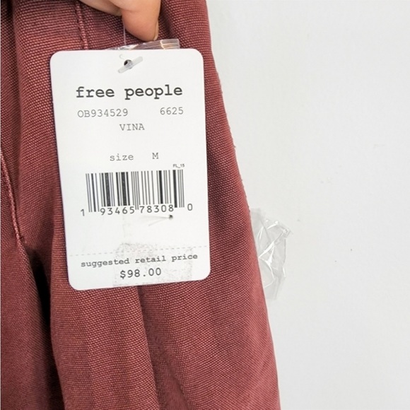 Free people. Margate Pleated Trouser. NWT. - Picture 10 of 10